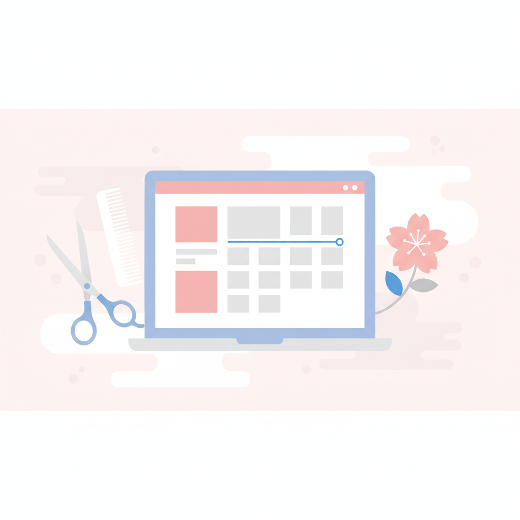 美容室予約管理Googleカレンダー連携の全体像